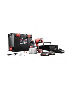TITAN FlexSpray Pro XVLP verfspuit kit met accu's